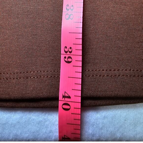 WeWoreWhat Pull On Midi Skirt Jersey Saddle Size Small - Picture 7 of 7